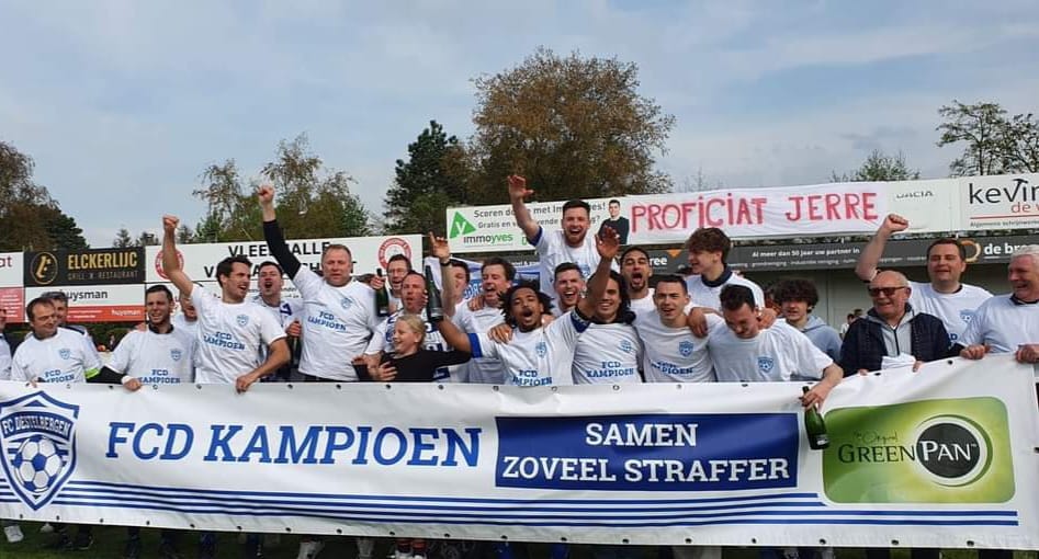 FC Destelbergen is kampioen na 0-2 winst in de laatste match